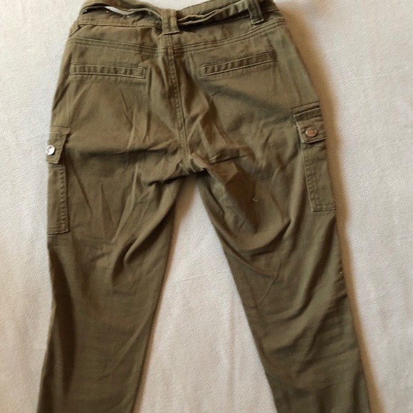 Green cargo pants - Picture 2 of 3